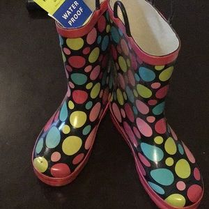 WESTERN CHIEF Dot party print rain boots